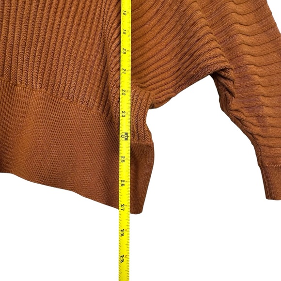 Anthropologie Rust Crew Neck Sweater - Picture 5 of 8
